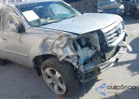 2013 Honda Pilot Ex from USA, damaged, VIN 5FNYF4H44DB049077